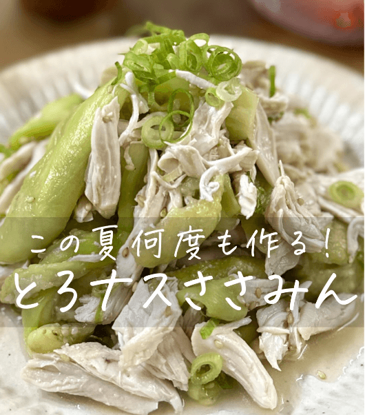 この夏何度も作る!とろナスささみん🍆✨