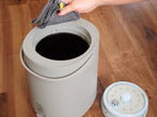 【THREEUP/スリーアップ】お部屋になじむスチーム加湿器 スチームポット 3L