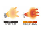 【THREEUP/スリーアップ】人感センサー付 リフレクトヒーター