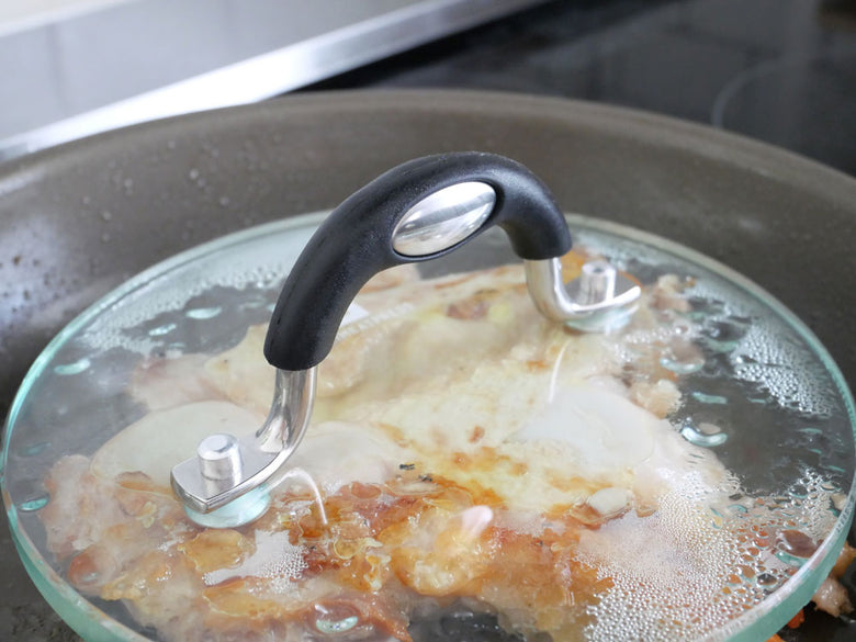 CORELLE Frying pan＆ガラス製ムテキミートプレス