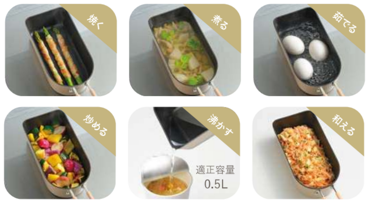 【ToMay dolce/トゥーメイドルチェ】場所を取らないスティックパン