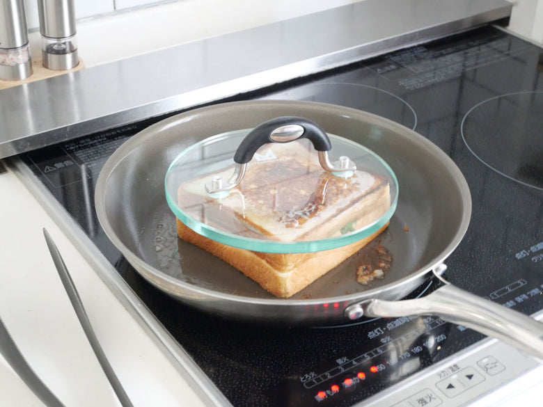 CORELLE Frying pan＆ガラス製ムテキミートプレス