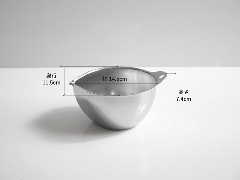 《2個セット》【bwsselection】液だれしないキレッキレボウル　ざる付き（11cm&15cm）