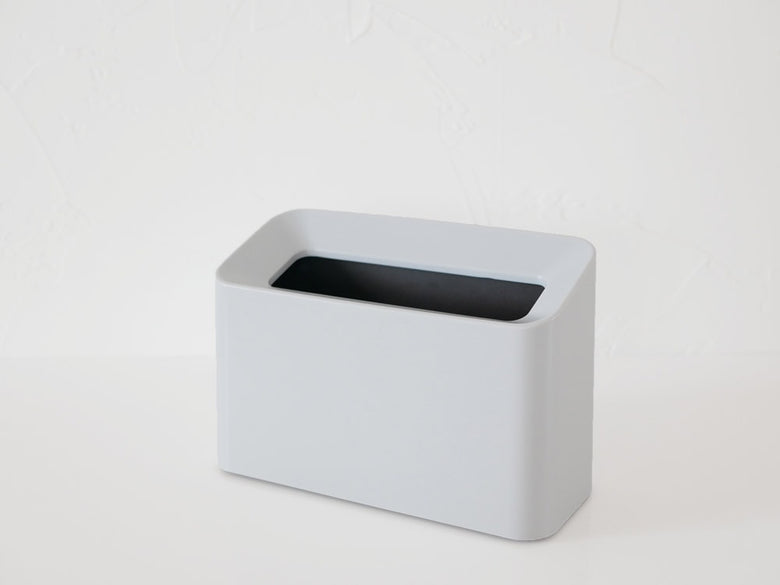 アイディアコのコットントラッシュ木目プラスチックゴミ箱