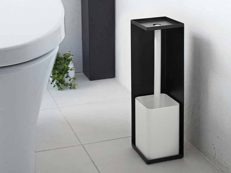 YAMAZAKIタワー白色トイレットペーパーホルダー