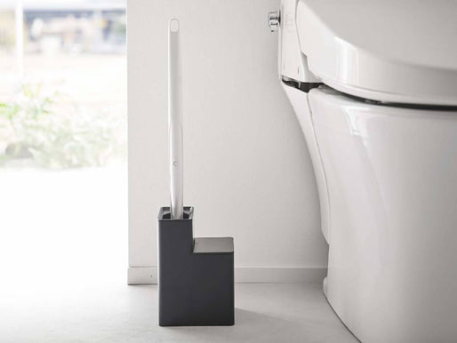 【tower/タワー】替えブラシ収納付き流せるトイレブラシスタンド
