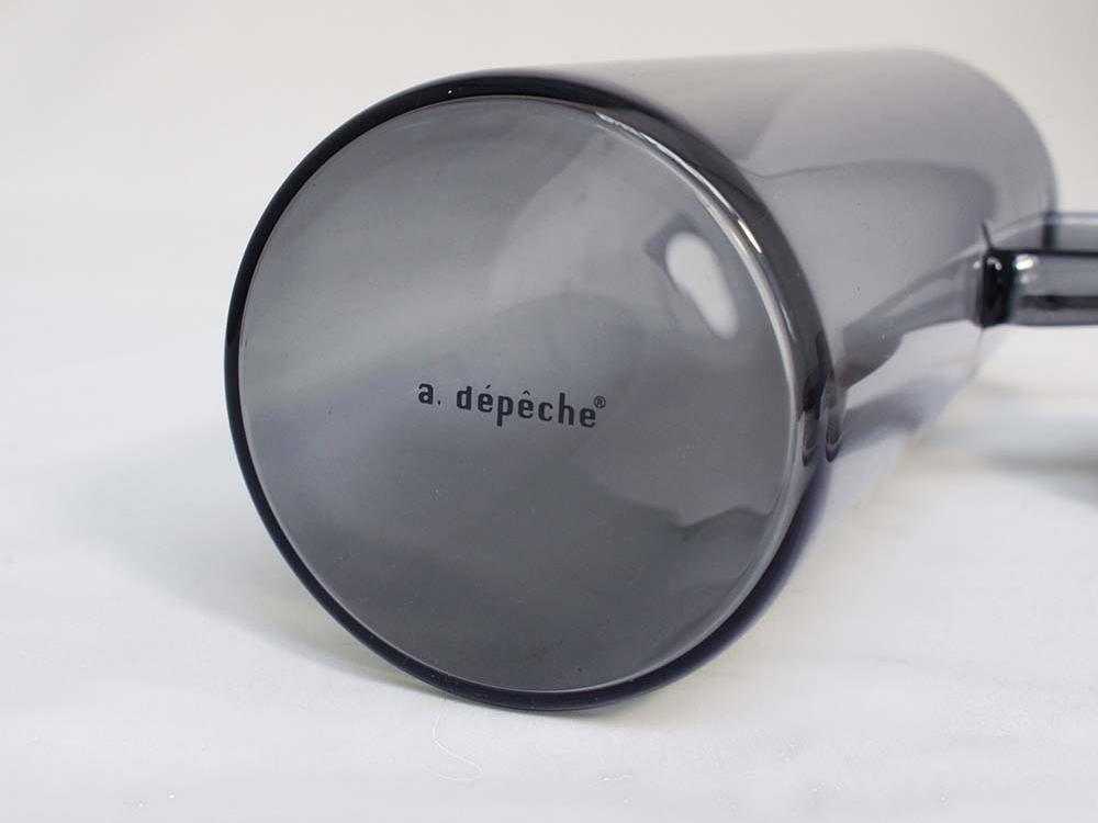 【adepeche/アデペシュ】ガラスのジャグ　noon collection