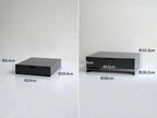 ≪単品≫スチール製キッチン家電下収納ラック