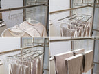 下村企販のからみにくいステンレスハンガー24ピンチ