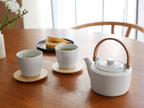 SALIU祥手作り陶器の湯呑み
