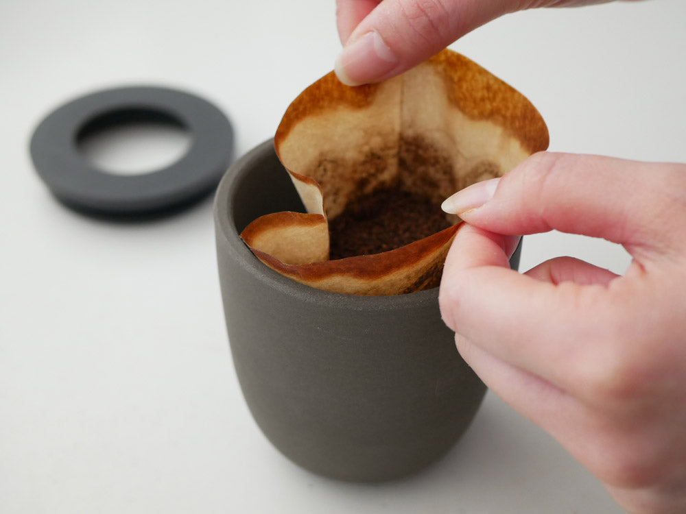 MARNAマーナのReady toコーヒーかす消臭ポット