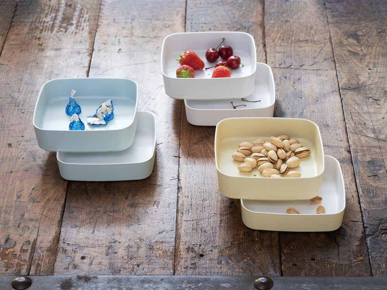 【tak./タック】フルーツナッツ ライトイエロー食器セット