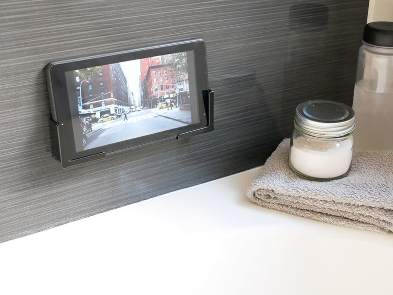 YAMAZAKIタワー製のスチールマグネットタブレットホルダー
