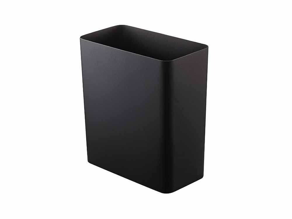 YAMAZAKI/towerブランドのプラスチック製花鉢型トラッシュカン