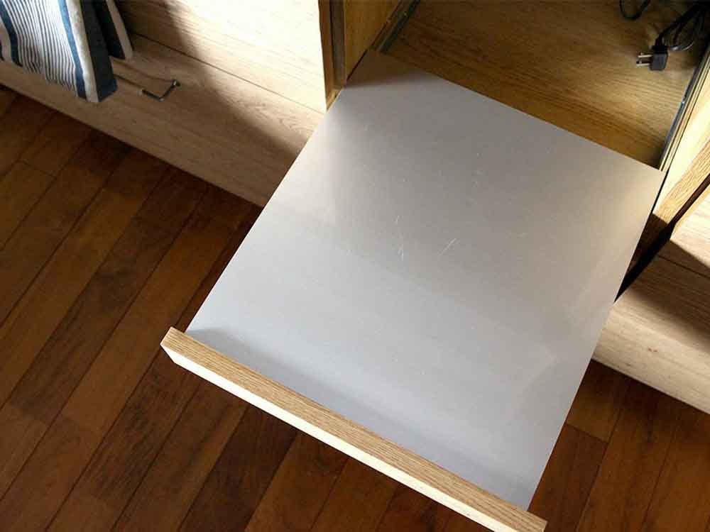 アデペシュ kamn カウンターボードの木目模様