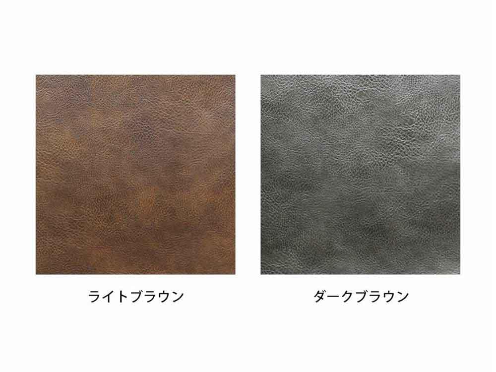 アデペシュPUNISHライトブラウンレザーオットマン