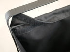 YAMAZAKIタワー製グレーとシルバーのメッシュ手荷物収納ボックス