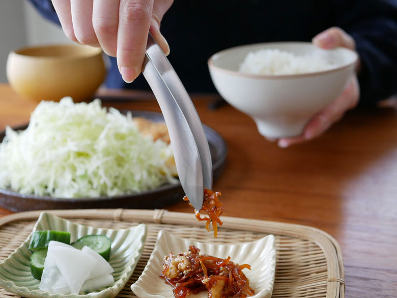 AUX layeのゆびさきトング、もりつけトング、ごはんのおともトングセット