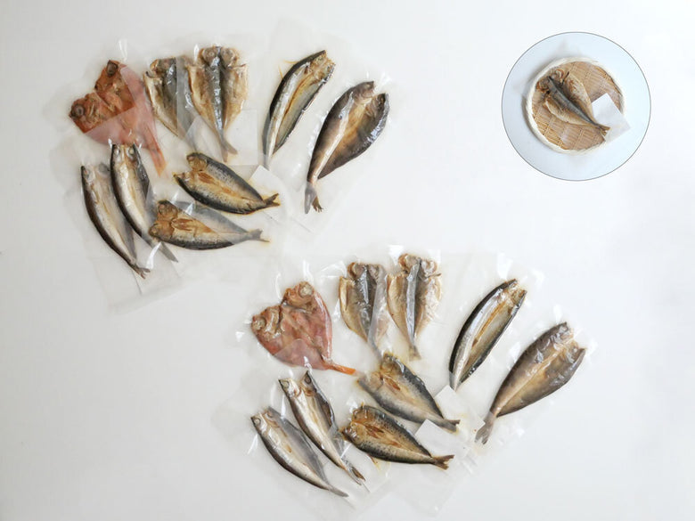 骨まで食べられる焼き魚まるごとくん9枚セット×2セット＋アジ1枚プレゼント