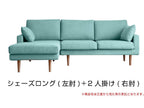 リビングルームに配置された高野木工のLEOソファと観葉植物